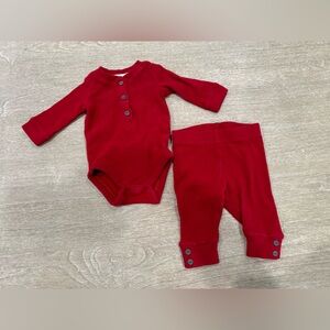 Baby Onsie & Pants (Christmas Outfit)
